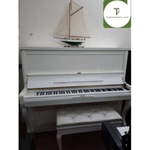 Piano cơ Elington trắng