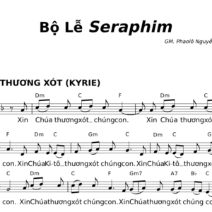 Bản Nhạc - Bộ Lễ Seraphim - Piano