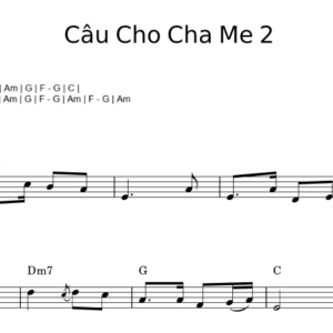 Bản Nhạc - Cầu Cho Cha Mẹ 2 Pdf - Piano