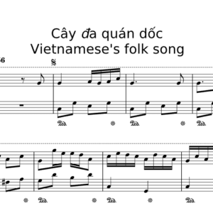 Bản Nhạc - Cây Đa Quán - Piano