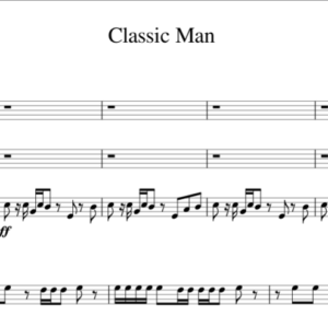 Bản Nhạc - Classic Man - Piano