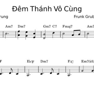 Bản Nhạc - Đêm Thánh Vô Cùng Pdf - Piano