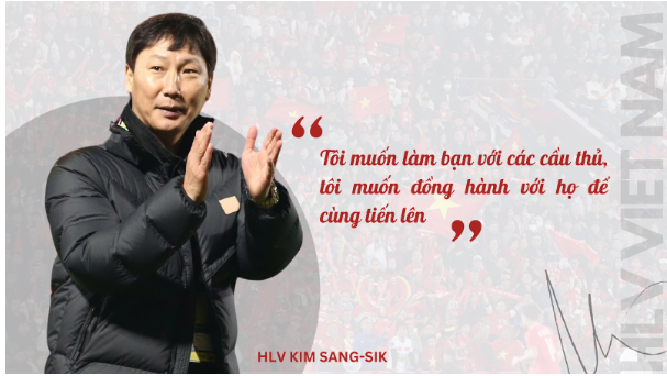 Kim Sang Sik được đánh giá là một huấn luyện viên có tư duy chiến thuật rõ ràng và cách tiếp cận khá thực tế