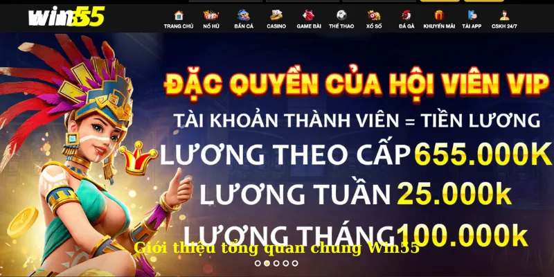 Nhà cái Win55 với nhiều điểm đột phá