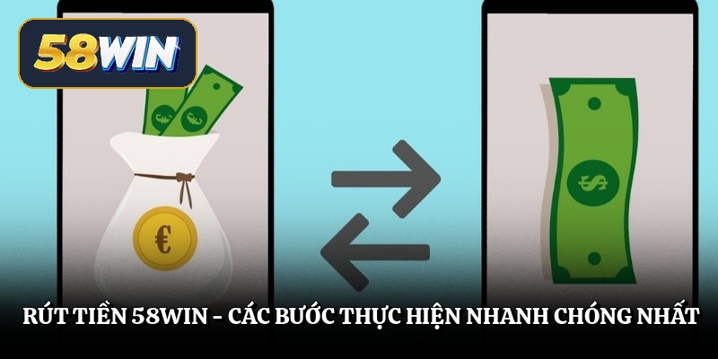 Rút Tiền 58win - Các Bước Thực Hiện Nhanh Chóng Nhất