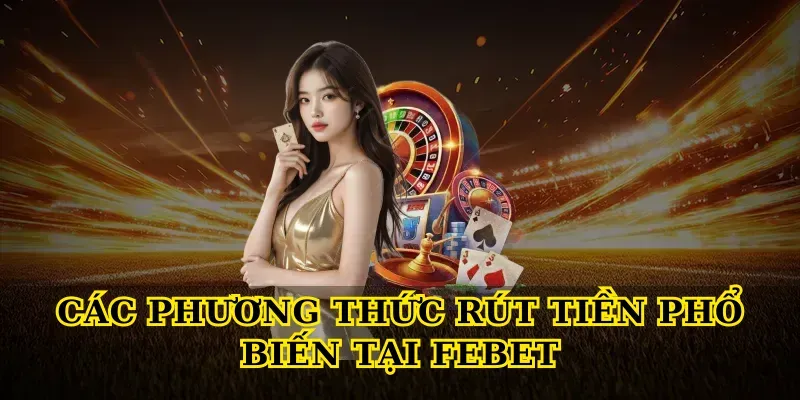 Các Phương Thức Rút Tiền Phổ Biến Tại Febet