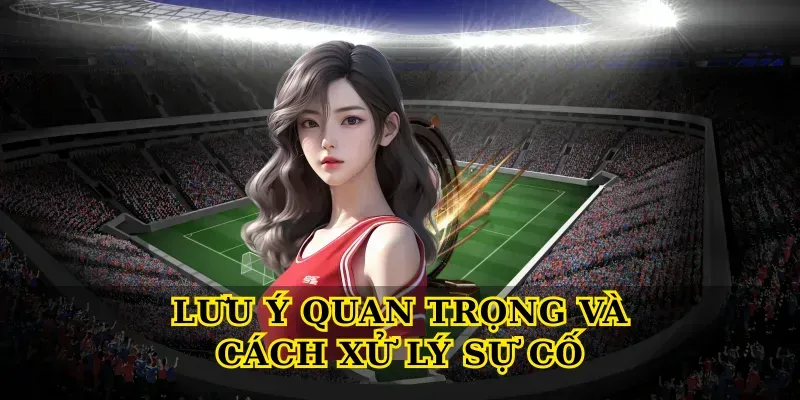 Lưu Ý Quan Trọng và Cách Xử Lý Sự Cố