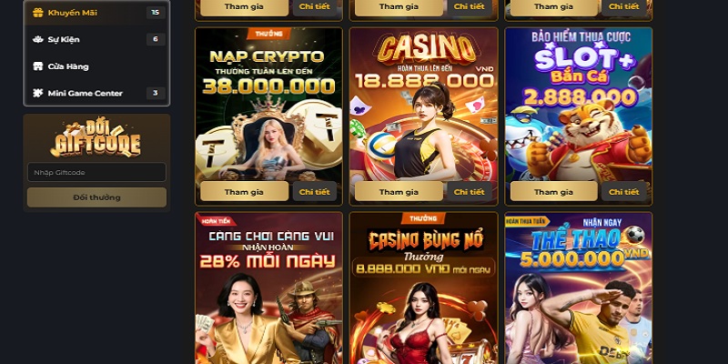 Nhiều ưu đãi hấp dẫn cho bet thủ chơi bắn cá DEBET