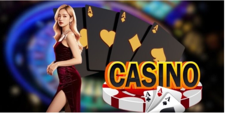 Sảnh casino trực tuyến thiết kế sang trọng hiện đại