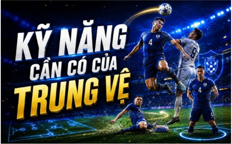 Những phẩm chất tạo nên hậu vệ trung tâm xuất sắc
