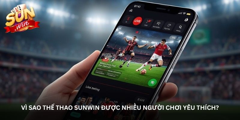 Vì sao thể thao Sunwin được nhiều người chơi yêu thích?