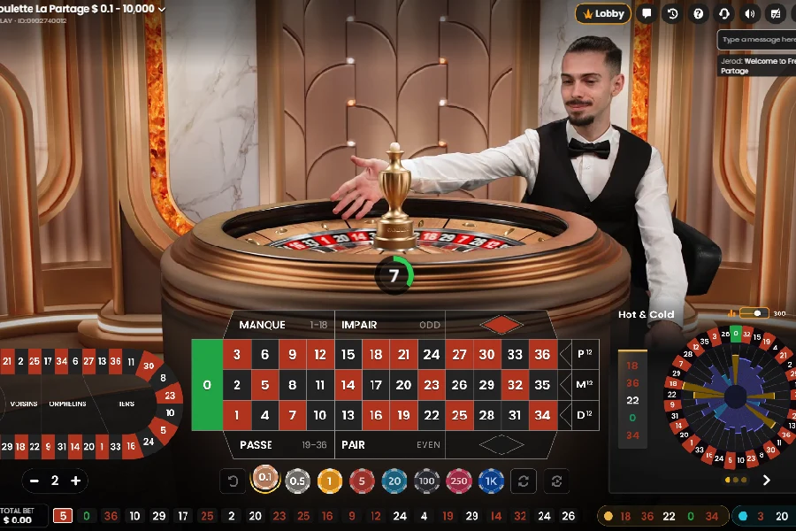 Roulette E39 có cấu trúc bàn chơi dễ nhận biết