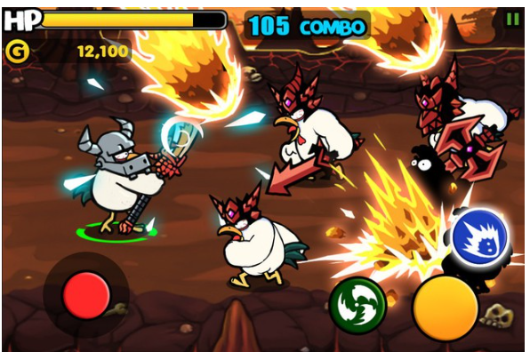 Minh họa game mô phỏng gà chiến đấu trong đấu trường ảo