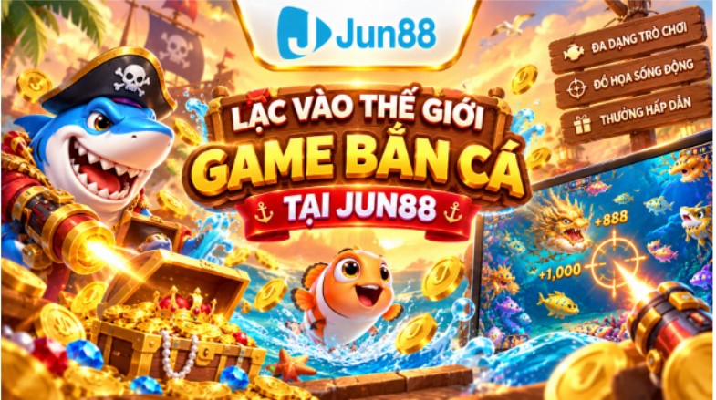 Lạc vào thế giới game Bắn cá tại Jun88