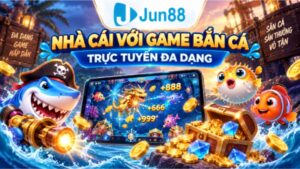 Jun88 - Nhà cái đa dạng sảnh game bắn cá
