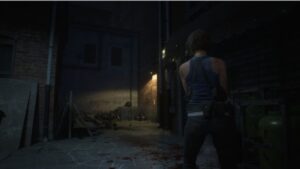 Jill Valentine khám phá Raccoon City trong Resident Evil 3