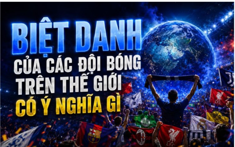 Những tên gọi tạo nên bản sắc bóng đá