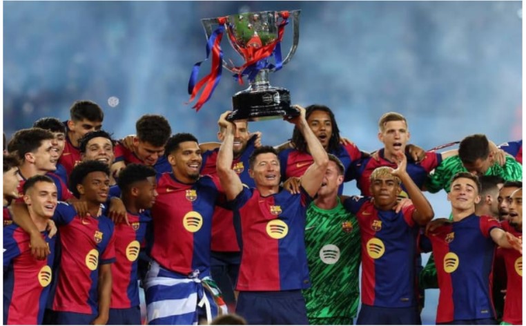 Đội đứng đầu bảng là nhà vô địch La Liga